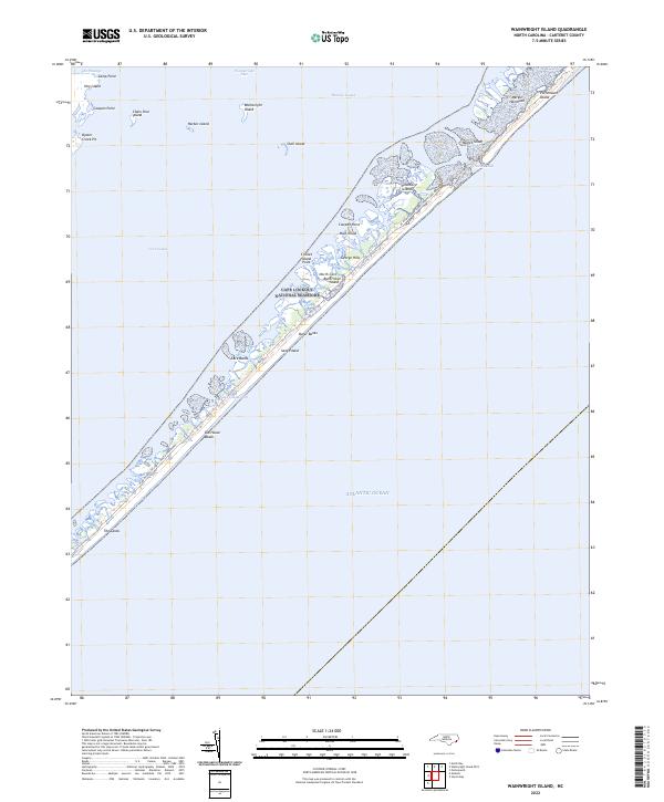 USGS Topographic Map – Wainwright Island