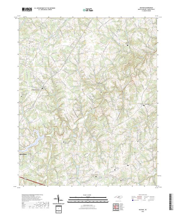 USGS Topographic Map – Watson