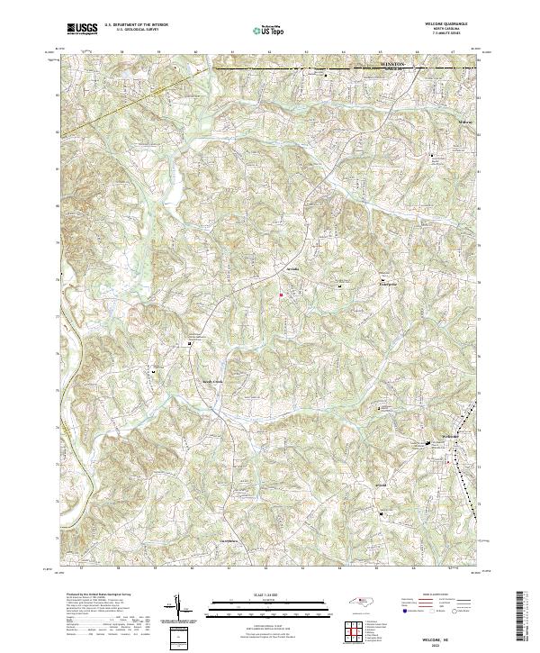 USGS Topographic Map – Welcome