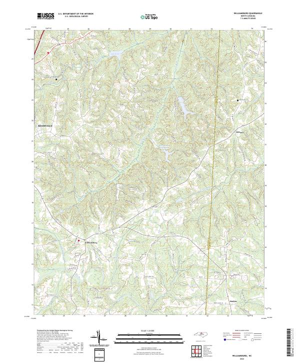 USGS Topographic Map – Williamsburg