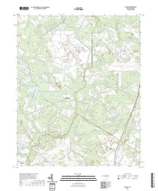USGS Topographic Map – Wilmar