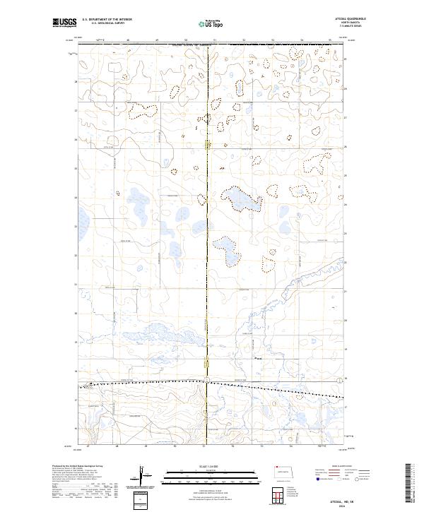 USGS Topographic Map – Atcoal