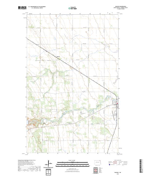 USGS Topographic Map – Backoo