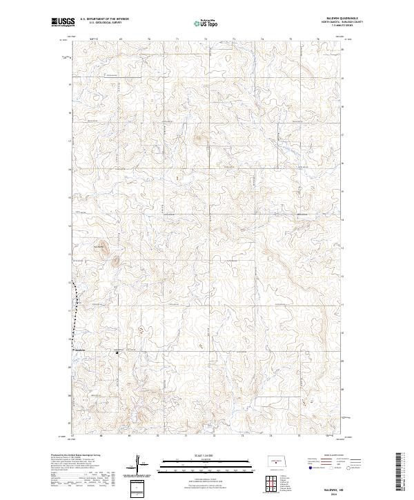 USGS Topographic Map – Baldwin