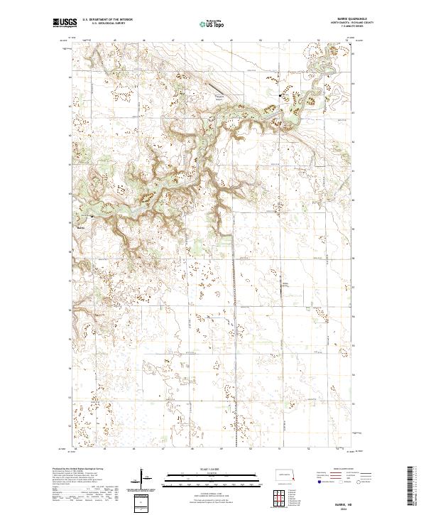 USGS Topographic Map – Barrie