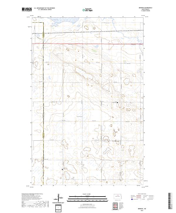 USGS Topographic Map – Berwick