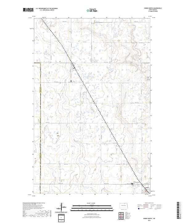 USGS Topographic Map – Bisbee North
