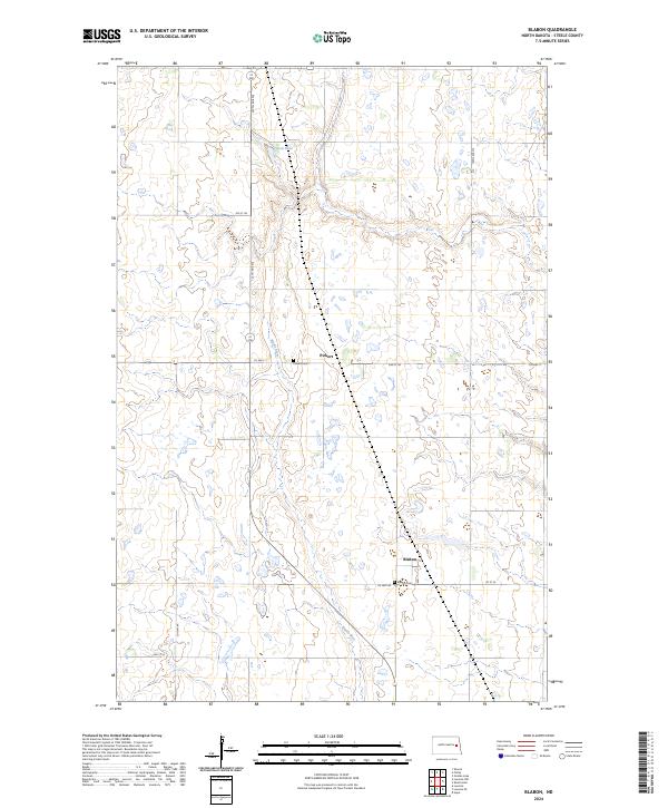 USGS Topographic Map – Blabon