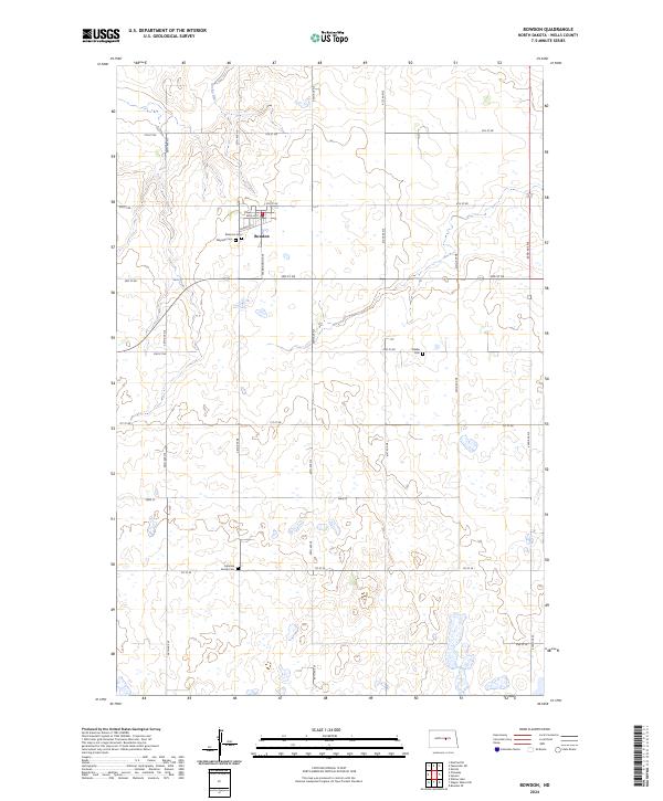 USGS Topographic Map – Bowdon
