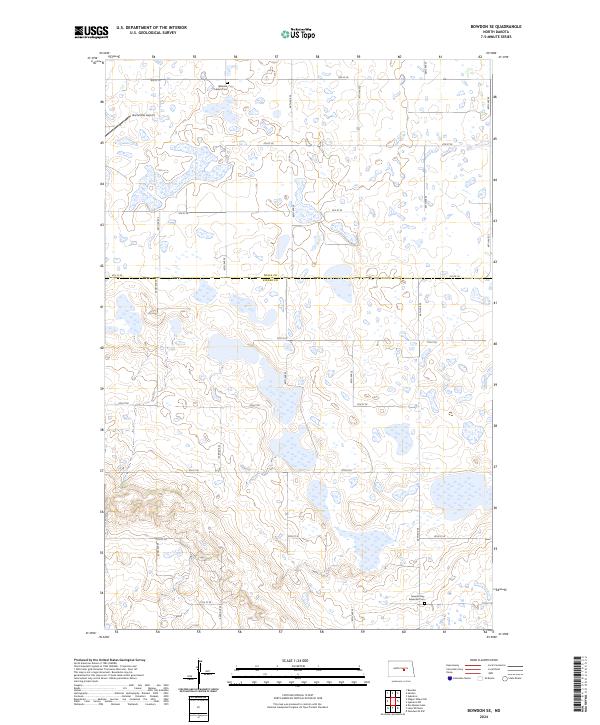 USGS Topographic Map – Bowdon SE