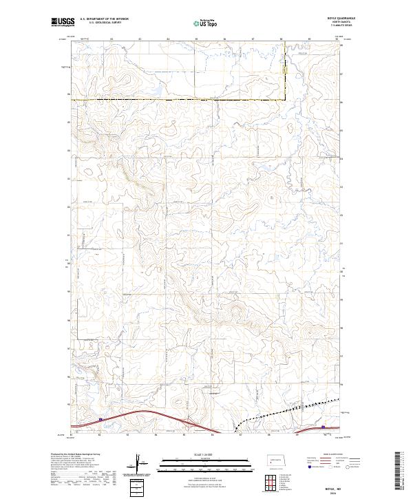 2024 Map of Boyle, 2024 Print
