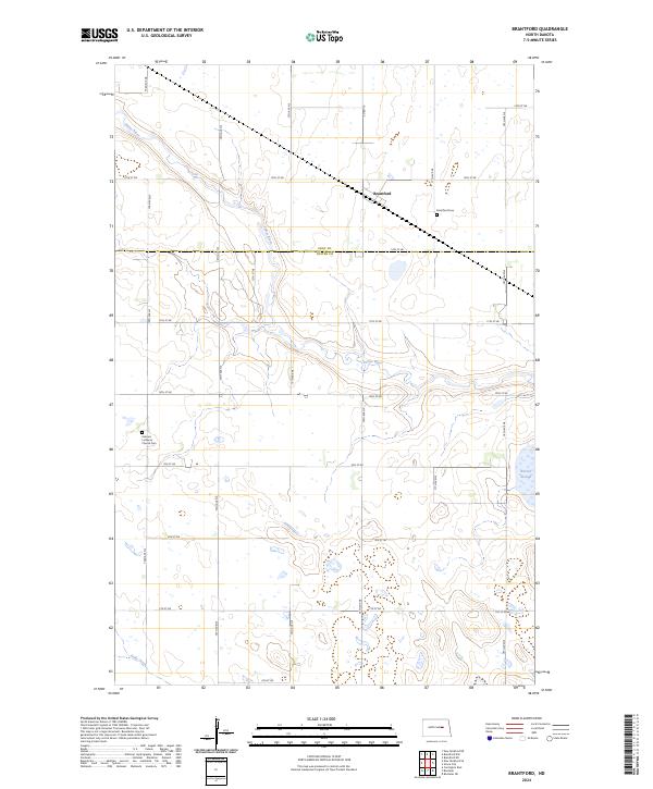 USGS Topographic Map – Brantford