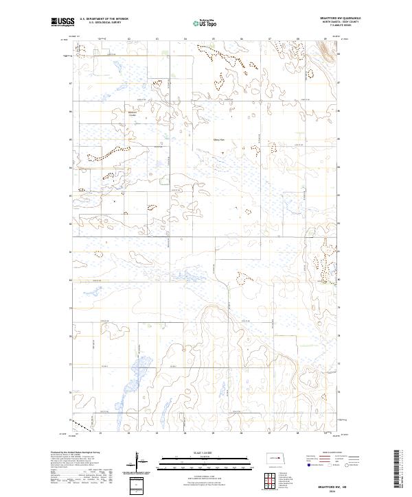 USGS Topographic Map – Brantford NW