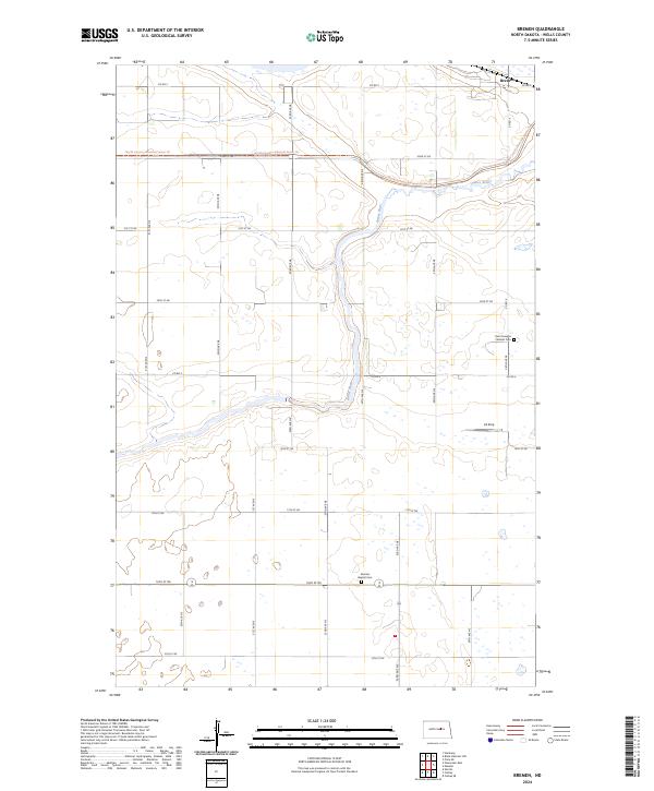 USGS Topographic Map – Bremen