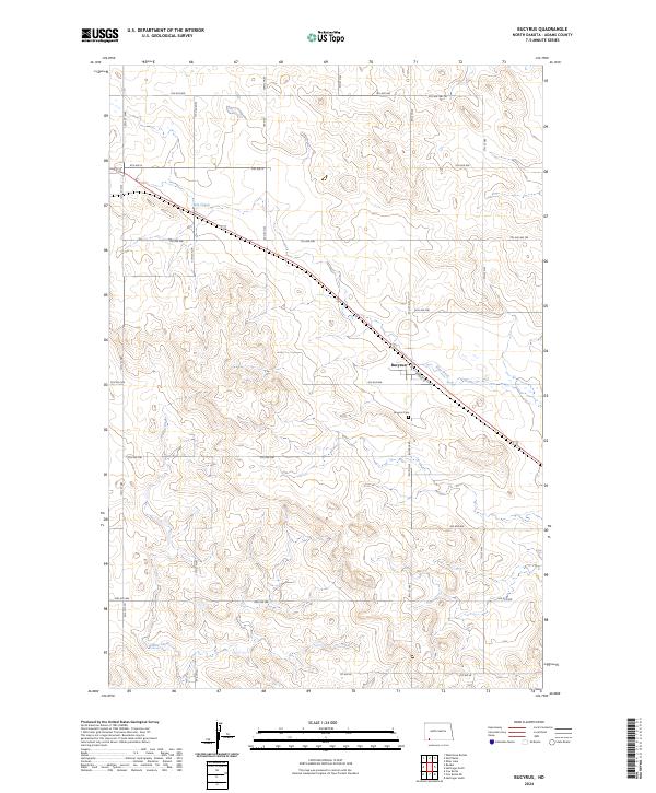 USGS Topographic Map – Bucyrus