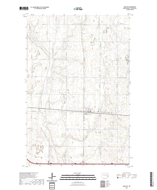 USGS Topographic Map – Buffalo