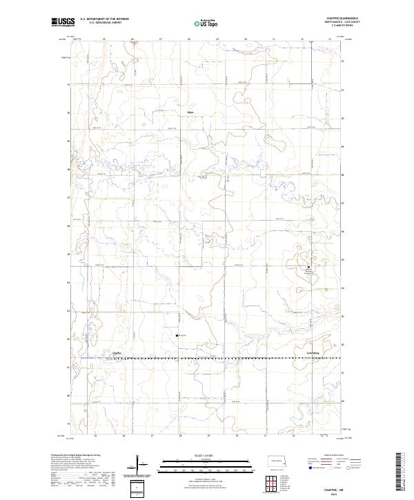 USGS Topographic Map – Chaffee