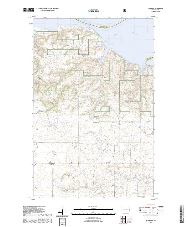 USGS Topographic Map – Charlson