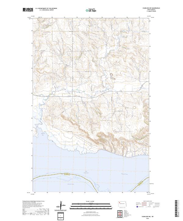 USGS Topographic Map – Charlson NW