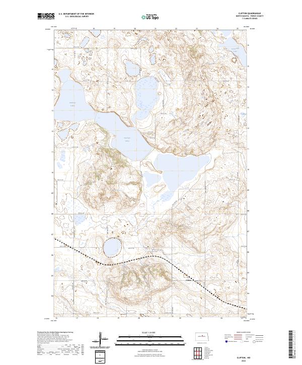 USGS Topographic Map – Clifton