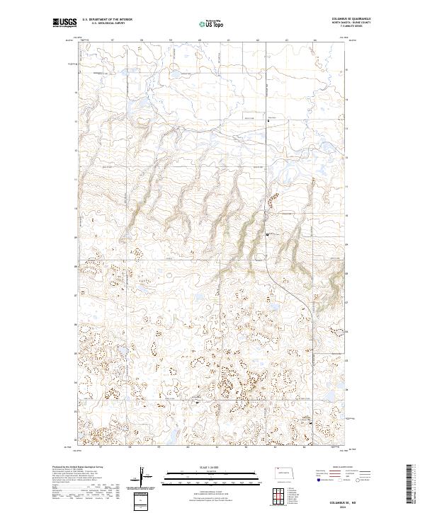 USGS Topographic Map – Columbus SE