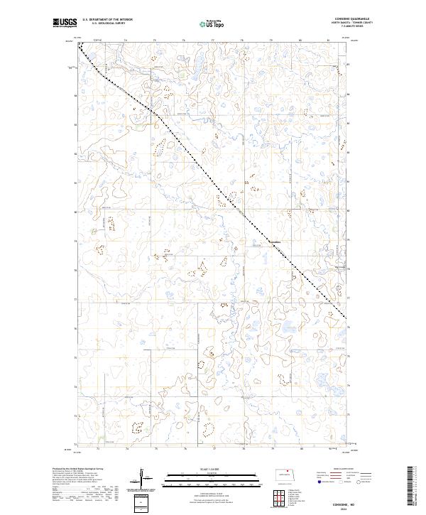 USGS Topographic Map – Considine