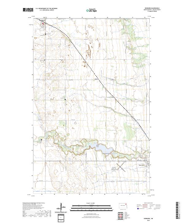 USGS Topographic Map – Edinburg