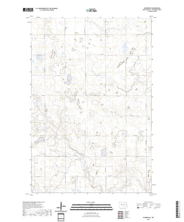 USGS Topographic Map – Eldridge SE
