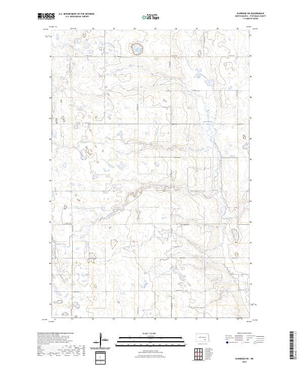 USGS Topographic Map – Eldridge SW
