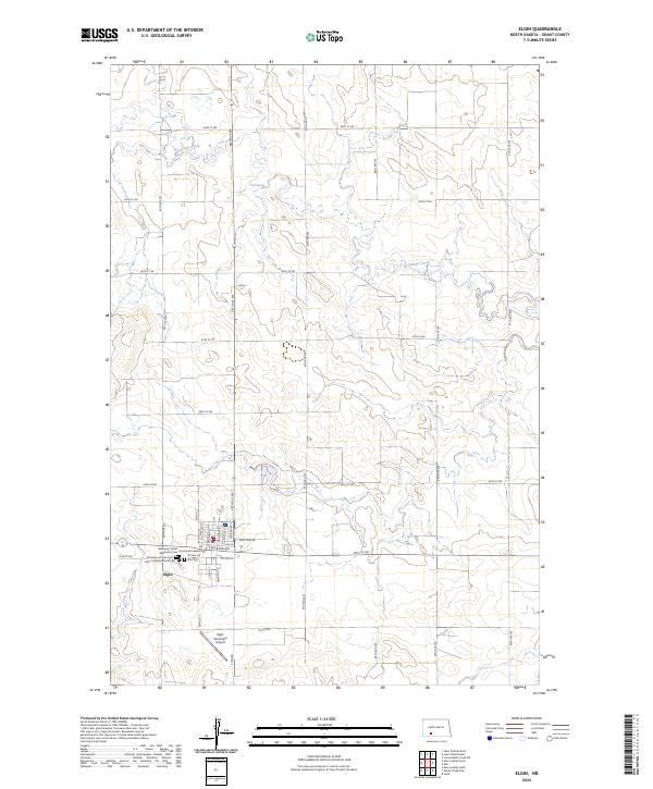 USGS Topographic Map – Elgin