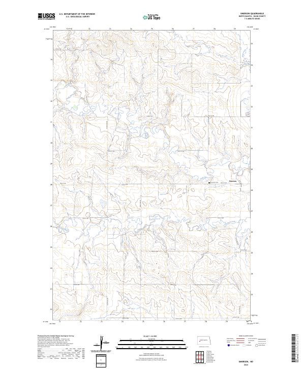 USGS Topographic Map – Emerson