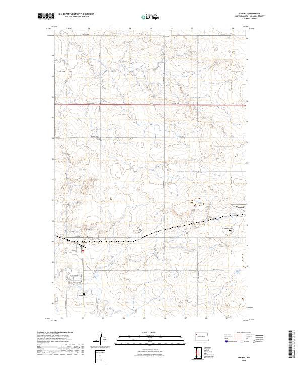 USGS Topographic Map – Epping