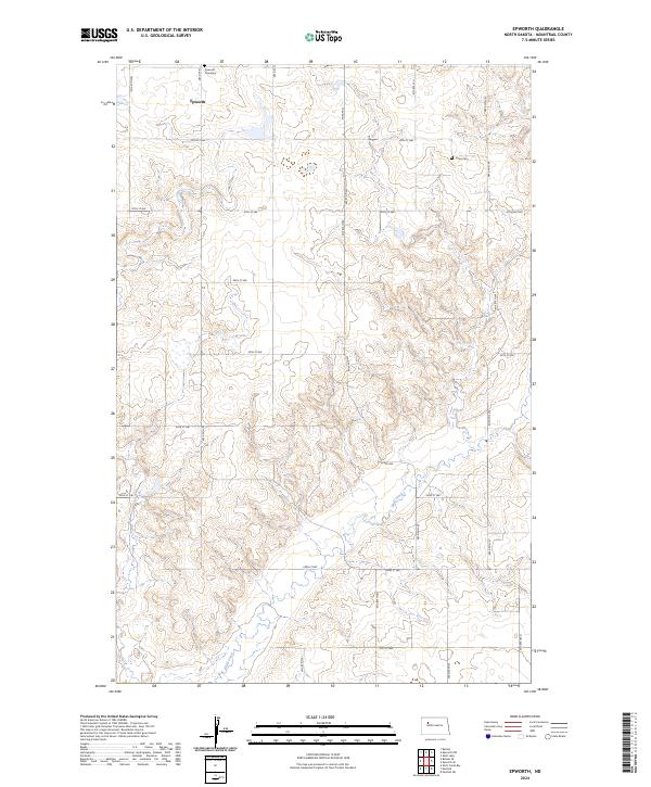 USGS Topographic Map – Epworth