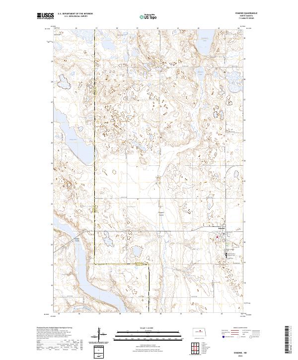 USGS Topographic Map – Esmond