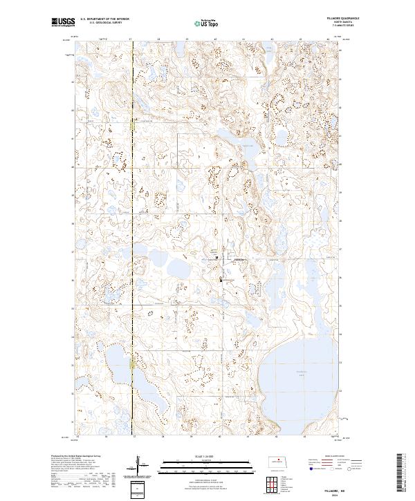USGS Topographic Map – Fillmore
