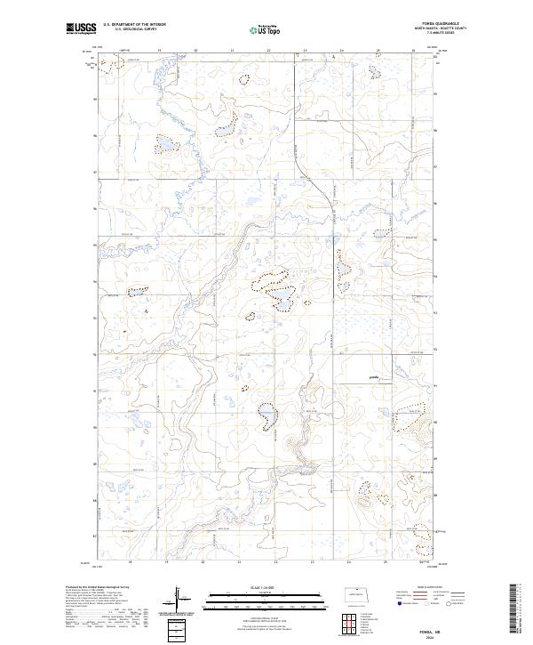 USGS Topographic Map – Fonda