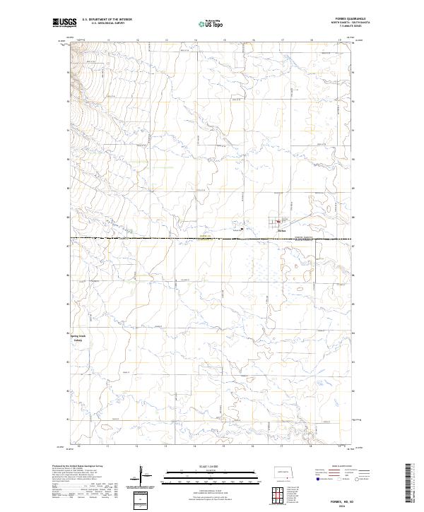 USGS Topographic Map – Forbes