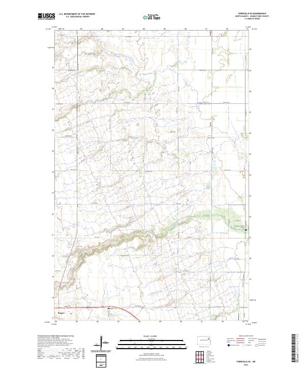 USGS Topographic Map – Fordville SE