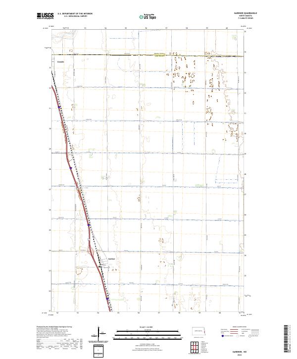 USGS Topographic Map – Gardner
