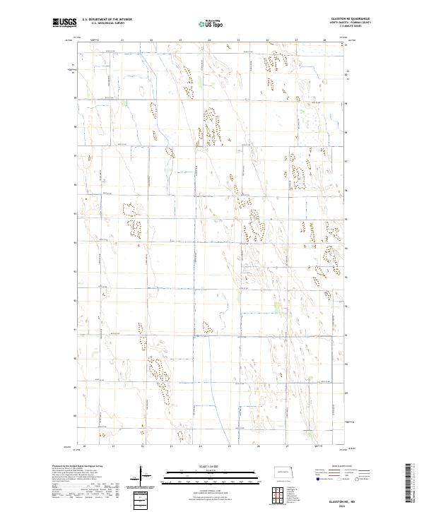 USGS Topographic Map – Glasston NE