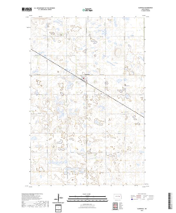 USGS Topographic Map – Glenfield