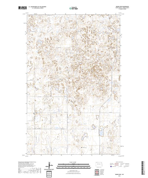 USGS Topographic Map – Grand View