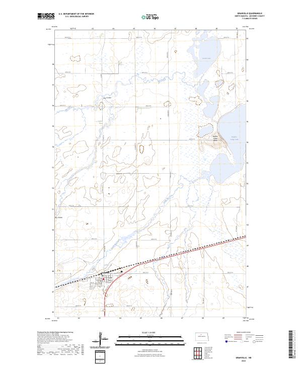 USGS Topographic Map – Granville