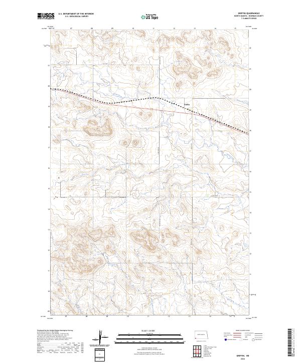 USGS Topographic Map – Griffin