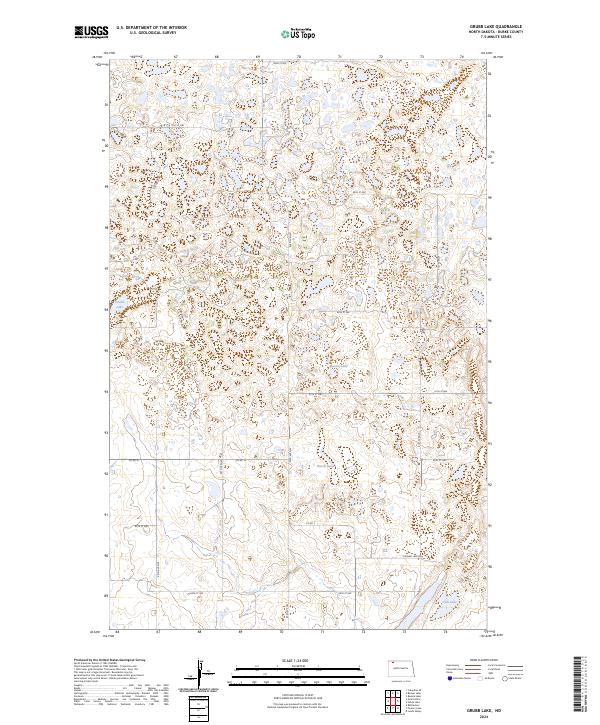 USGS Topographic Map – Grubb Lake