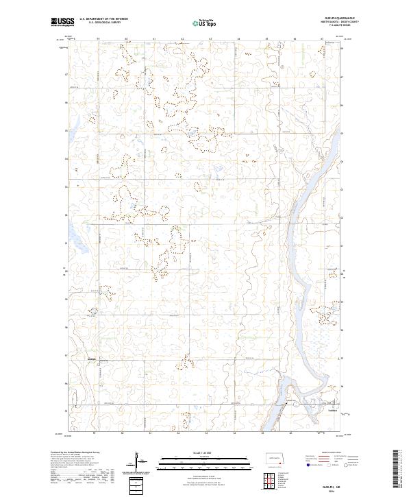 USGS Topographic Map – Guelph