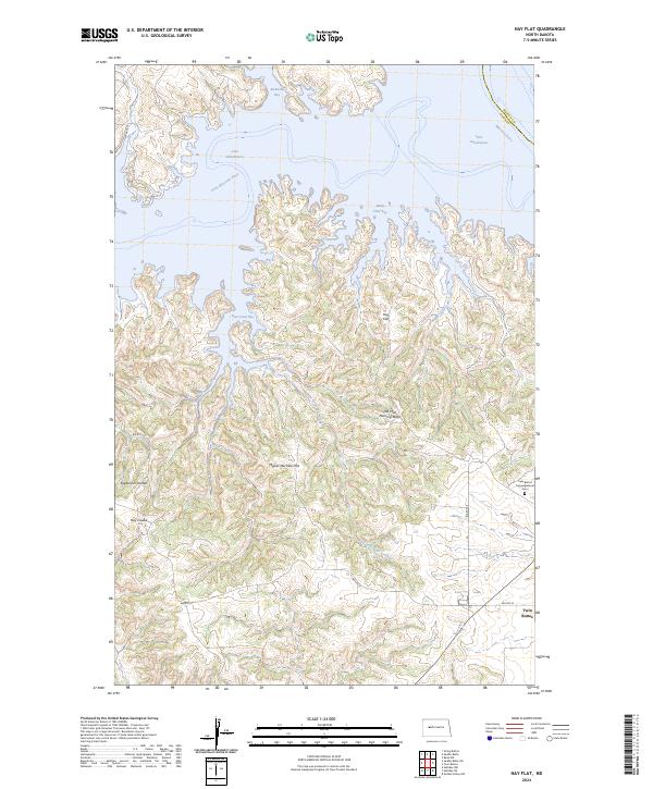 USGS Topographic Map – Hay Flat