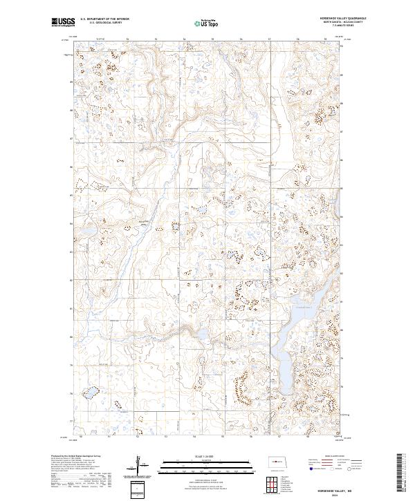 USGS Topographic Map – Horseshoe Valley