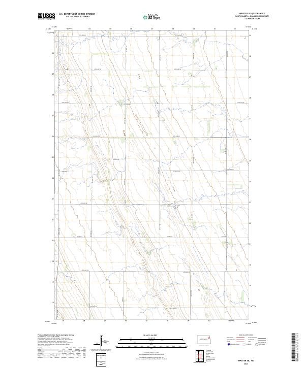 USGS Topographic Map – Inkster SE