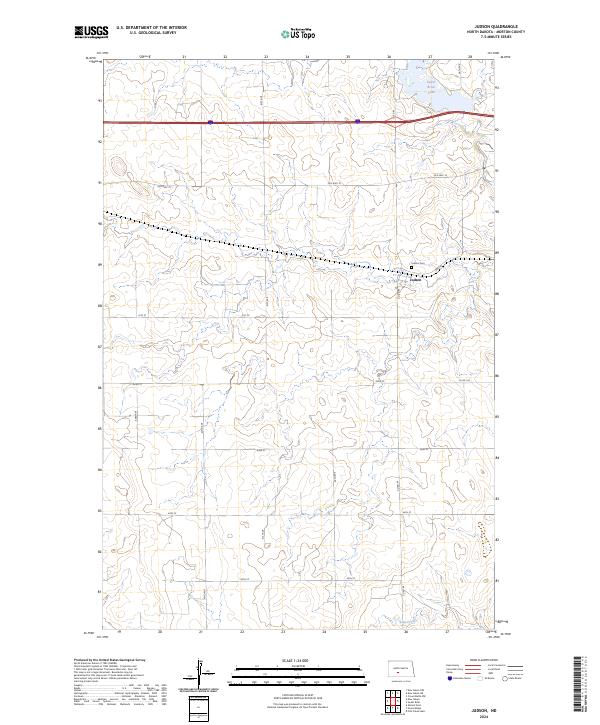 USGS Topographic Map – Judson